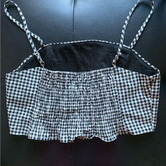 PLAID TOP - Picture 4 of 7